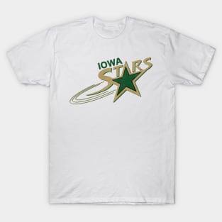 Defunct Iowa Stars Hockey Team T-Shirt